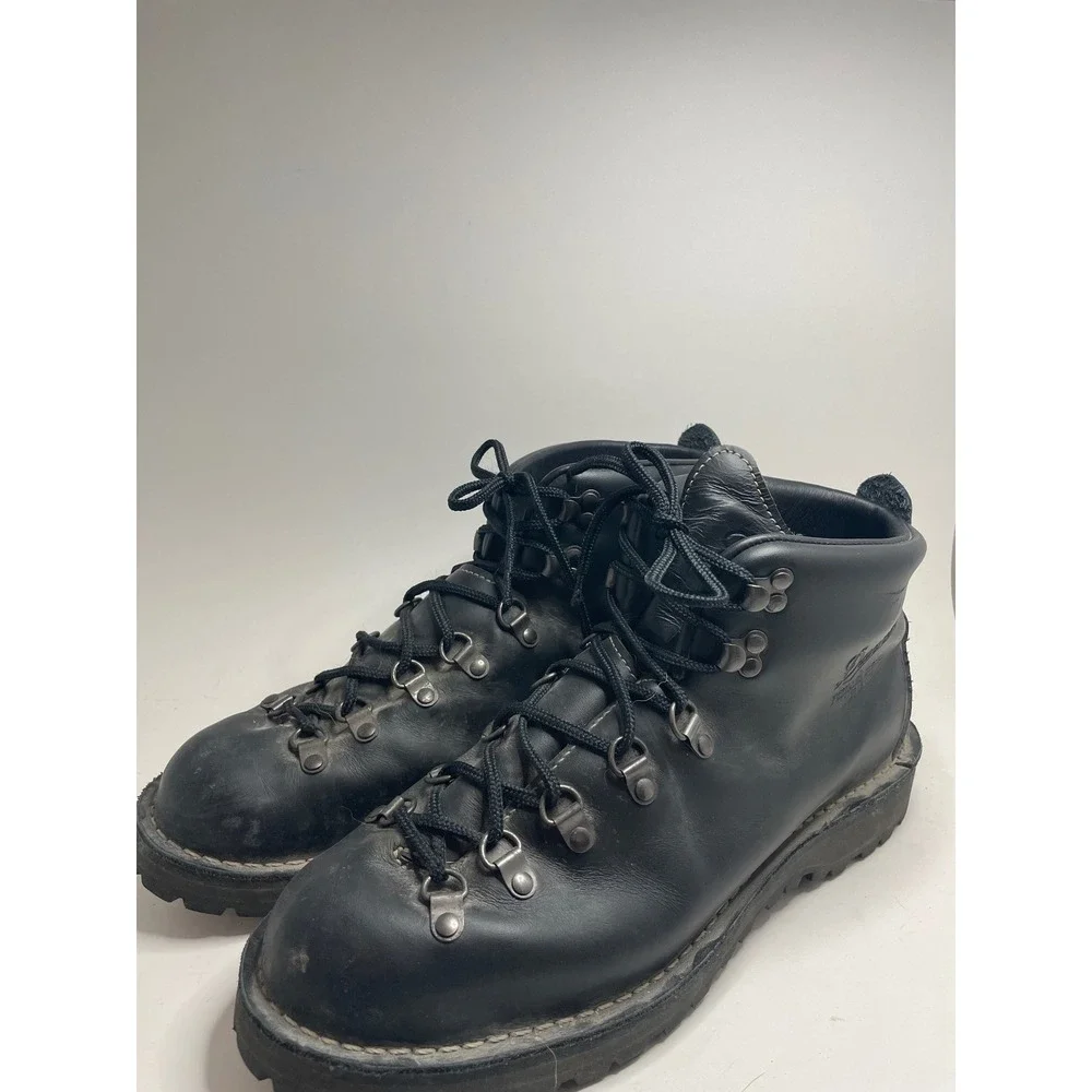 Danner Men's Mountain Light II Hiking Boots 11.5 Black Gore-Tex Leather Good
